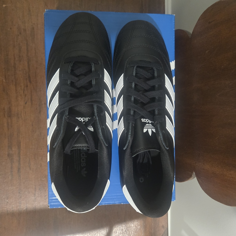 Adidas Black and White Athletic Shoes - Picture 5 of 7